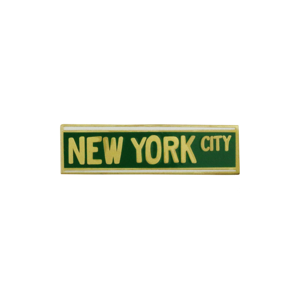 New York Dolls Logo 1.75x.5 Metal Badge Pin