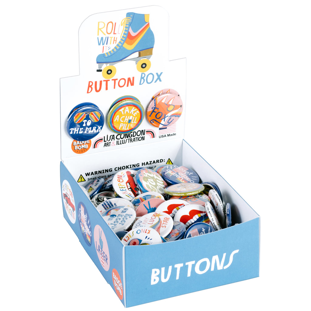Classic Button Pack & Bulk Buttons