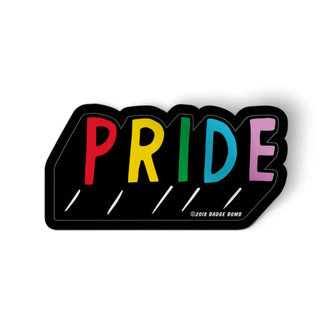 Pride Rainbow Big Sticker