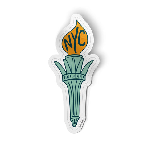 Statue of Liberty Torch Big Sticker