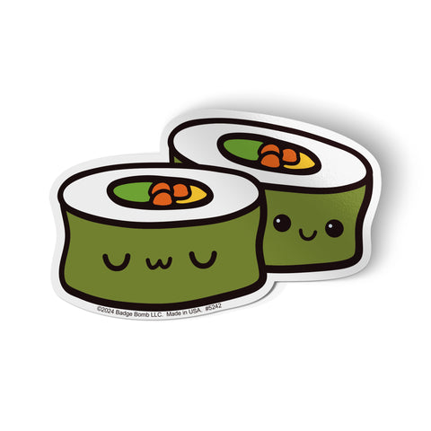 Happy Sushi Sticker