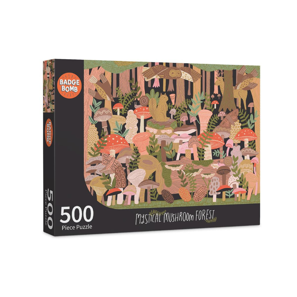 Mystical Mushroom Forest Puzzle