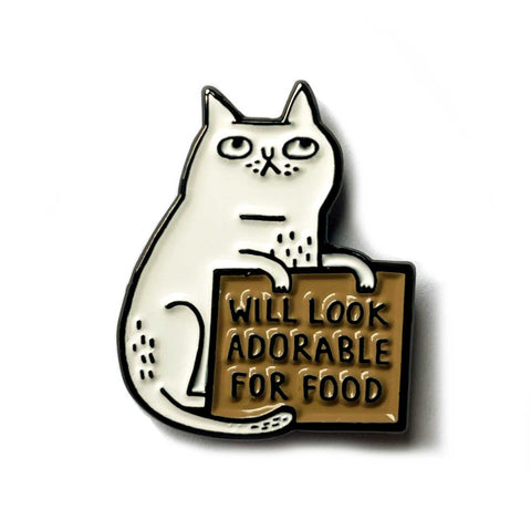 Will Look Adorable for Food Enamel Pin