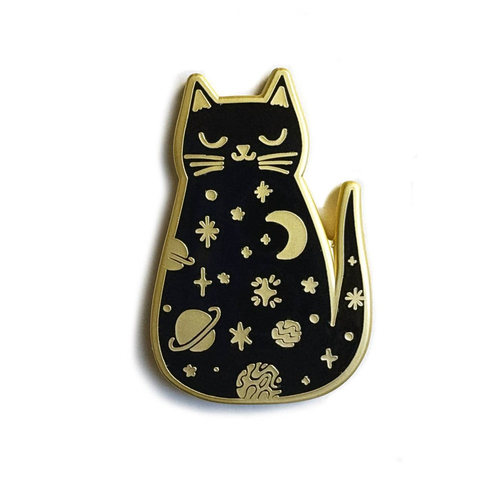 Cosmic Cat Enamel Pin