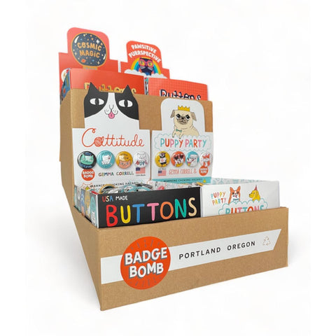 A+ Grown Up Reward Badges 1.25" Button Box