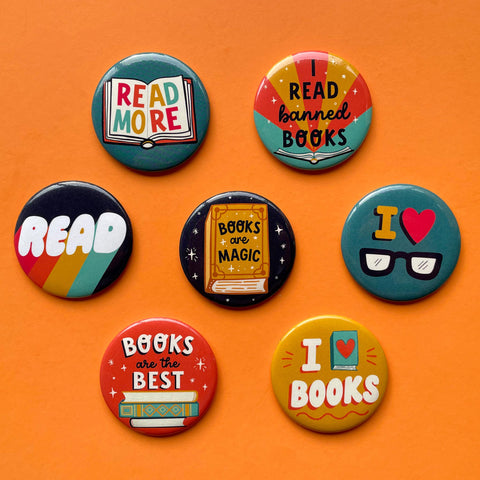 Greg Pizzoli Buttons + Magnets – Badge Bomb Wholesale