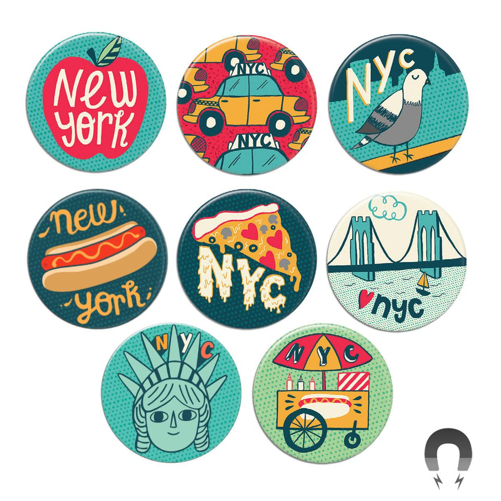 New York City Big Magnets Bundle