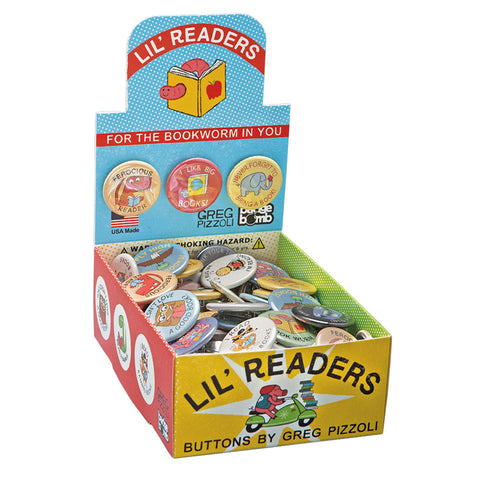 Lil' Readers 1.25" Button Box