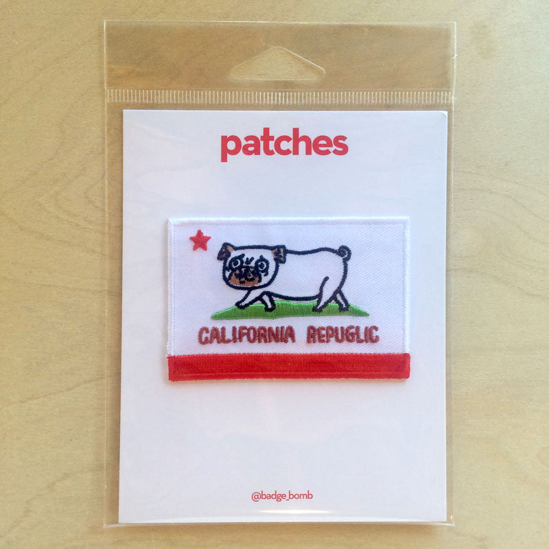California Repuglic Patch by Gemma Corell + Badge Bomb – Badge Bomb ...