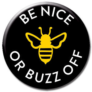 Bee Friendly Button