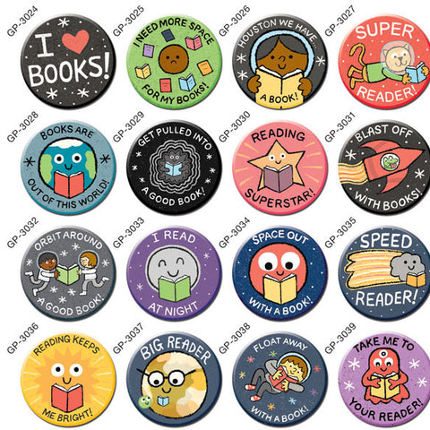 Greg Pizzoli Buttons + Magnets – Badge Bomb Wholesale